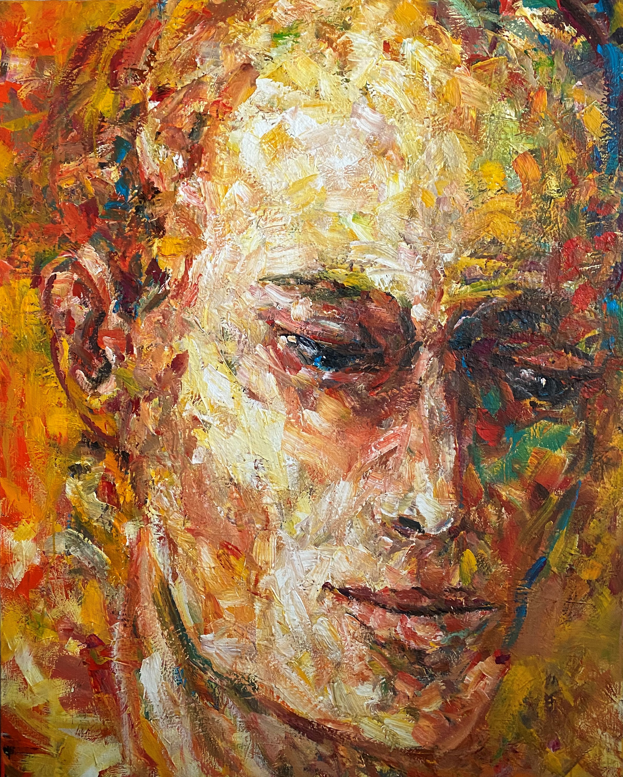 Titus Lerner, o.T., Öl auf Lw, 140x100, 2018.jpeg o.T.