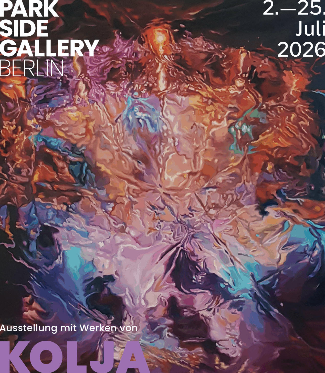Plakat Kolja Senteur Berlin